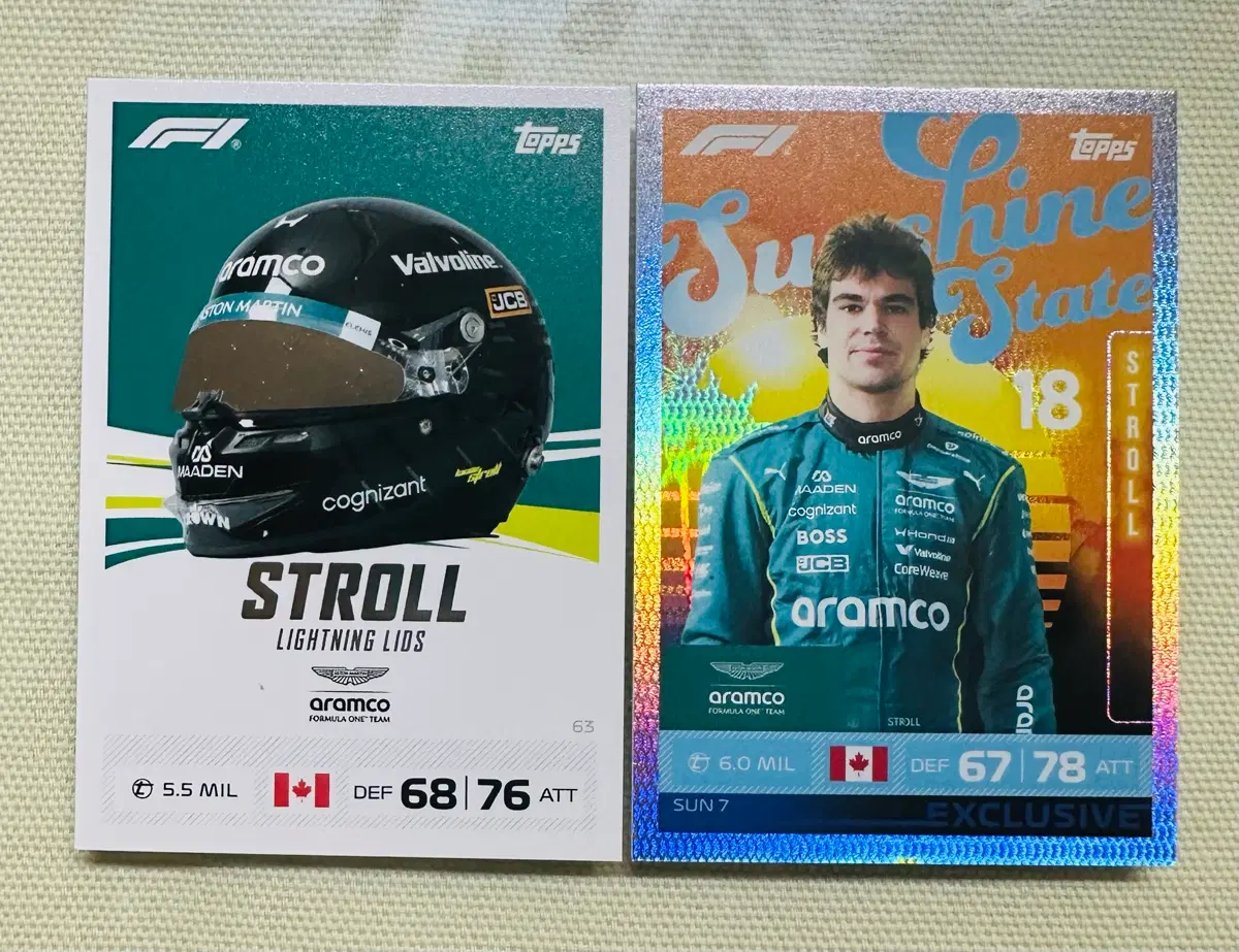2026 F1 탑스 터보 어택 랜스 스트롤 카드