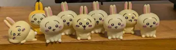 치이카와 토끼 피규어 9개 세트