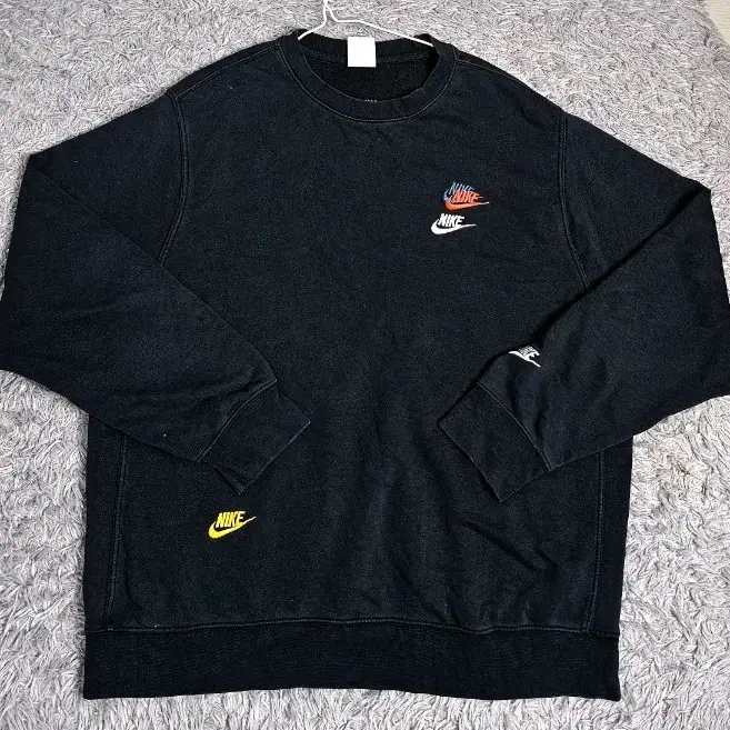 (Y)나이키 멀티 스우시 맨투맨 블랙 2XL