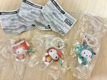 미사용 새상품 산리오 캐릭터즈 개굴개굴 파티 메지루시 액세서리 세트