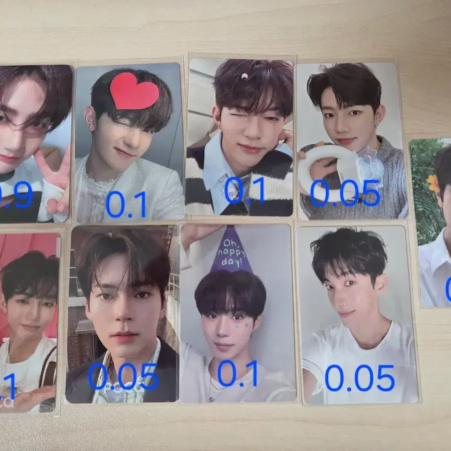 제베원 앤더블 알디원 세븐틴 스키즈 포카 판매 양도