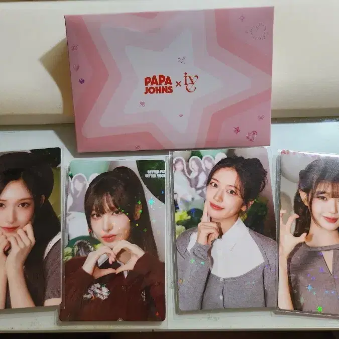 파파존스 아이브 포토카드 전종