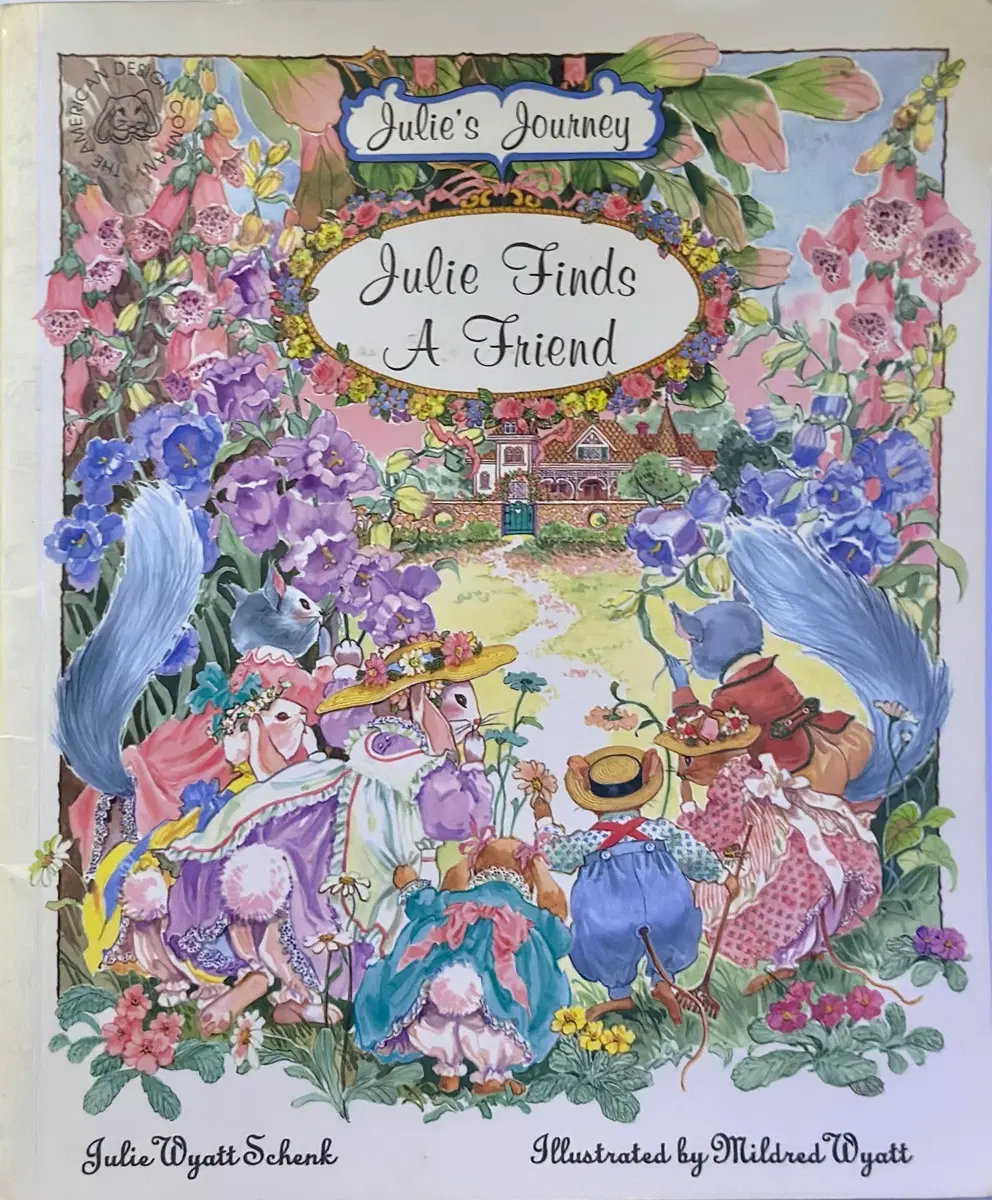 빈티지북 러블리 버니북 Julie Finds A Friend