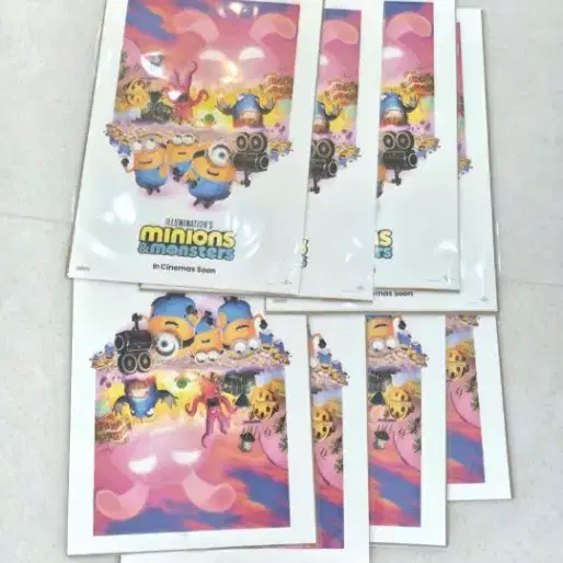 미니언즈&몬스터즈 포스터 A3사이즈 메가박스