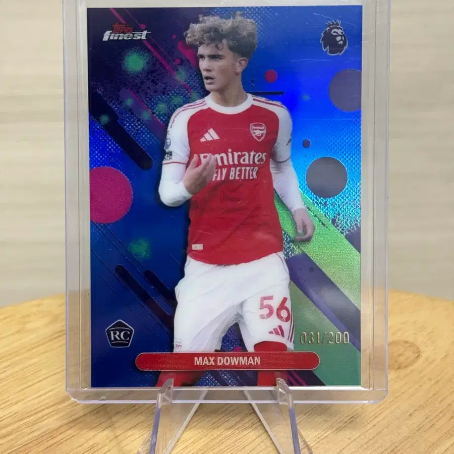 탑스 아스날 맥스다우먼 루키 200 한정카드