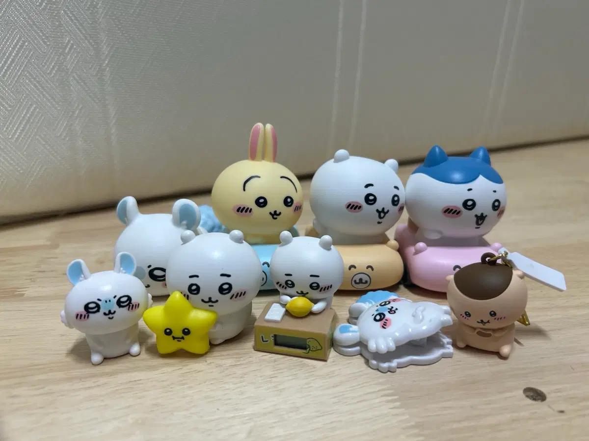 치이카와 피규어, 우사기 하치와레 치이카와 피규어 일괄