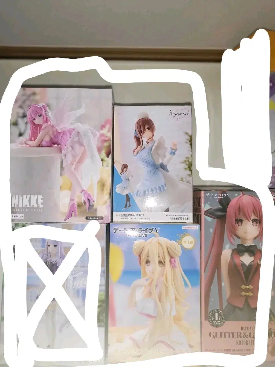 미소녀 피규어 일괄