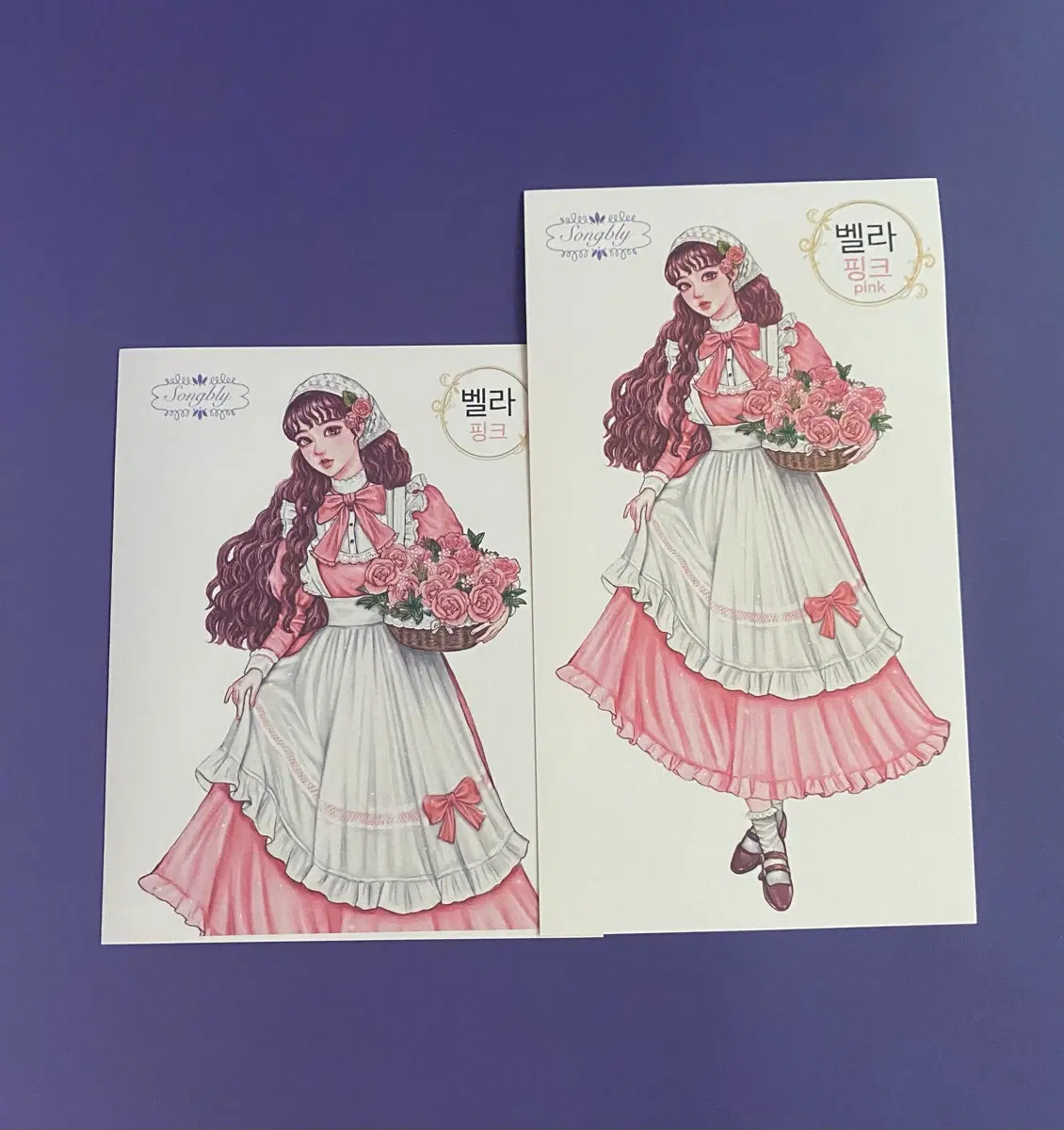 [인스] 송블리 인물 스티커 (벨라)