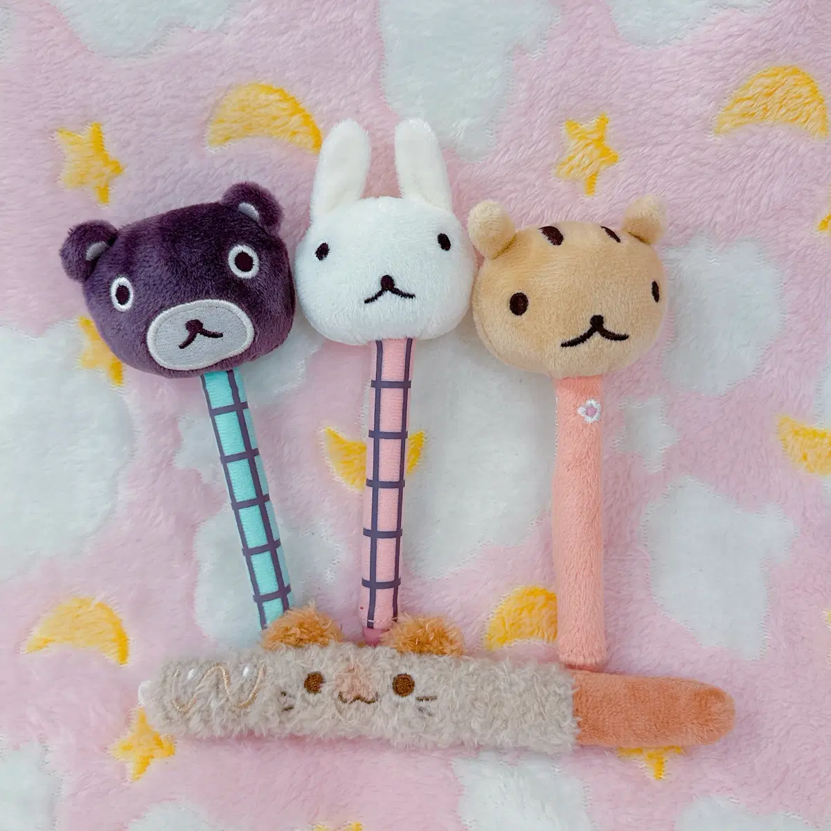 (레어) 아란지아란조 볼펜 일괄+빼빼로냥이 키링