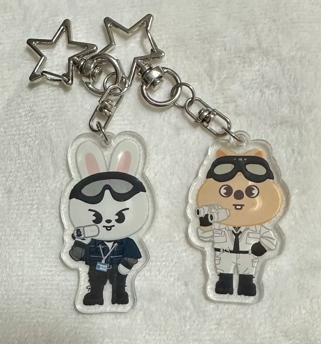 (일괄) 리빗 + 한쿼카 키링 스키주 스키즈 파일럿 스트레이키즈 skz