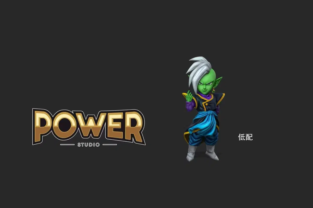 POWER 자마스 레진 월콜 드래곤볼 레진 피규어