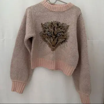 FURFUR 니트 스웨터 고양이