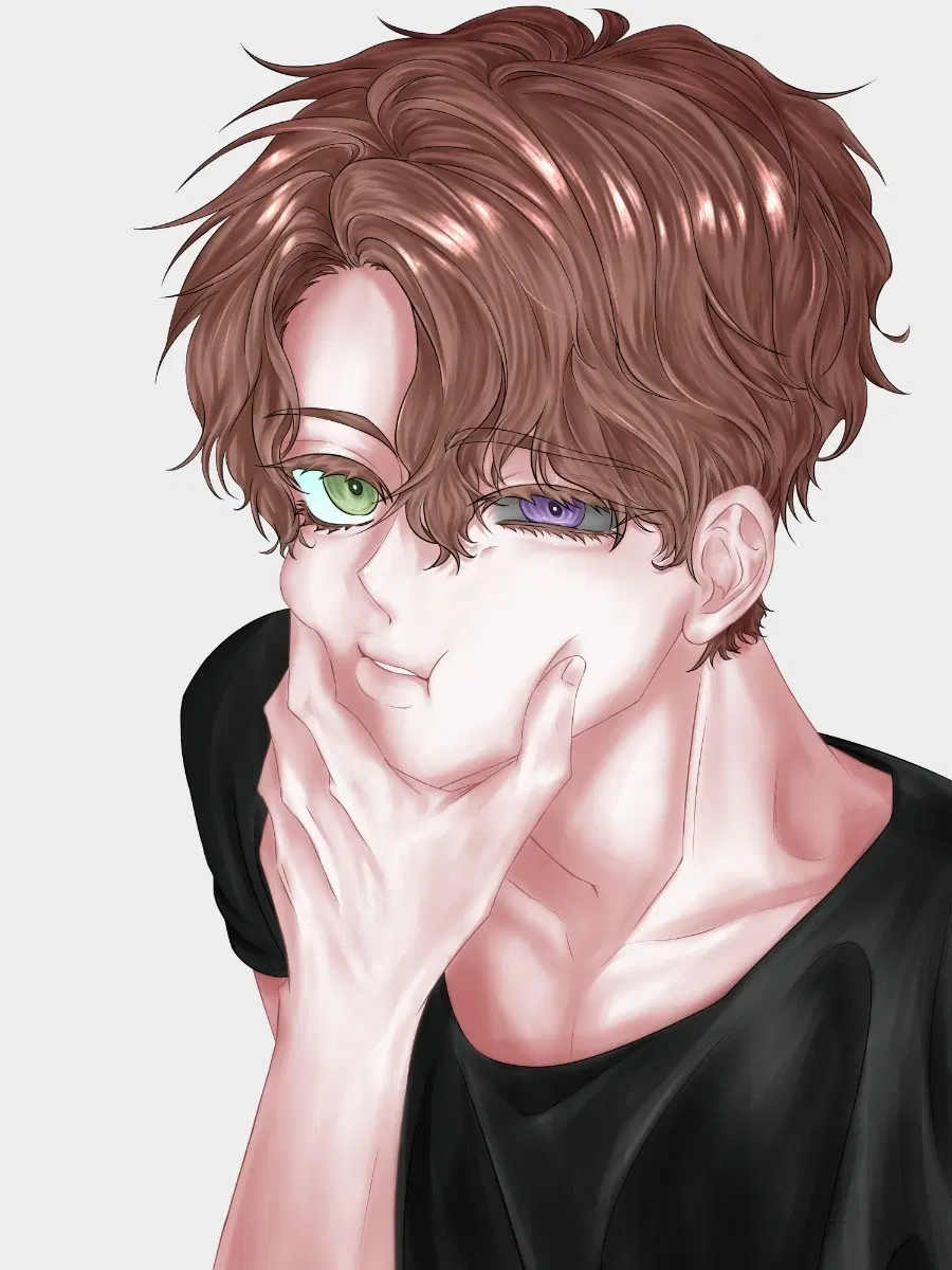캐릭터 그림 채색 커미션