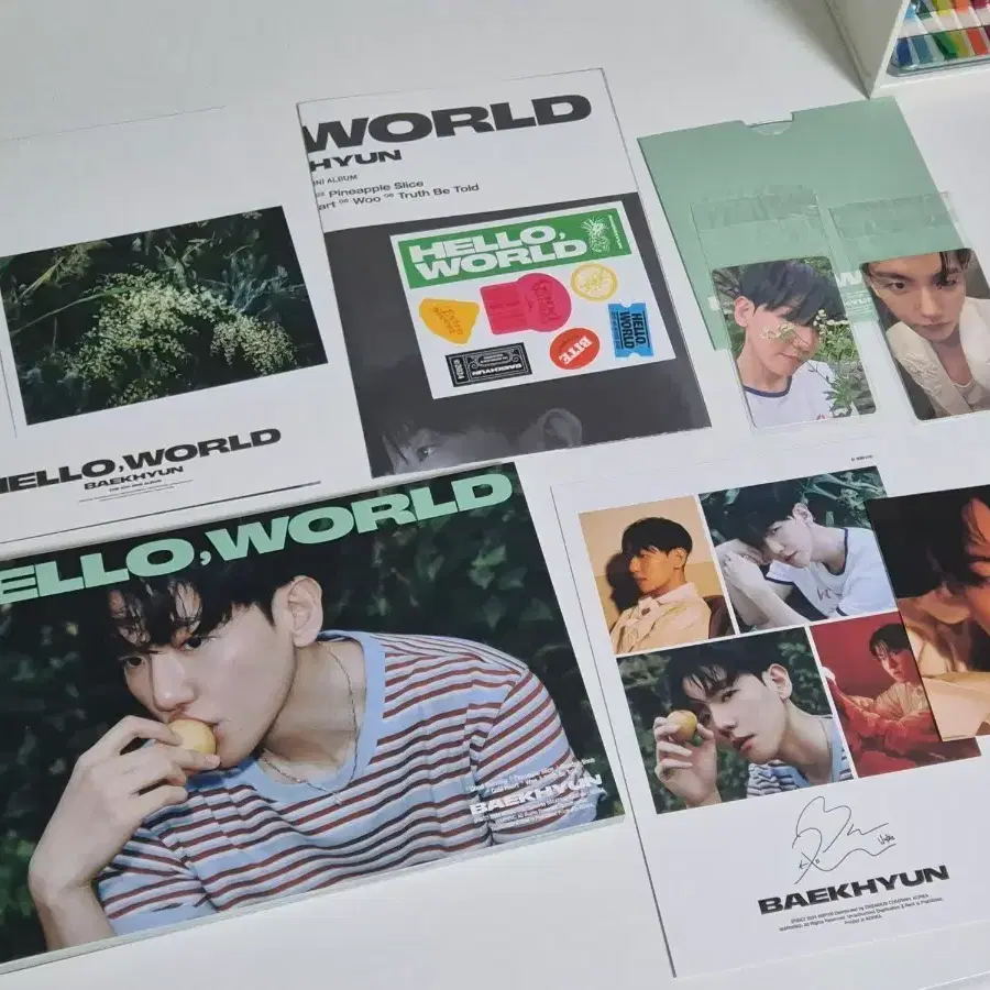 [개봉/풀셋] 백현 헬로월드 HELLO WORLD 앨범