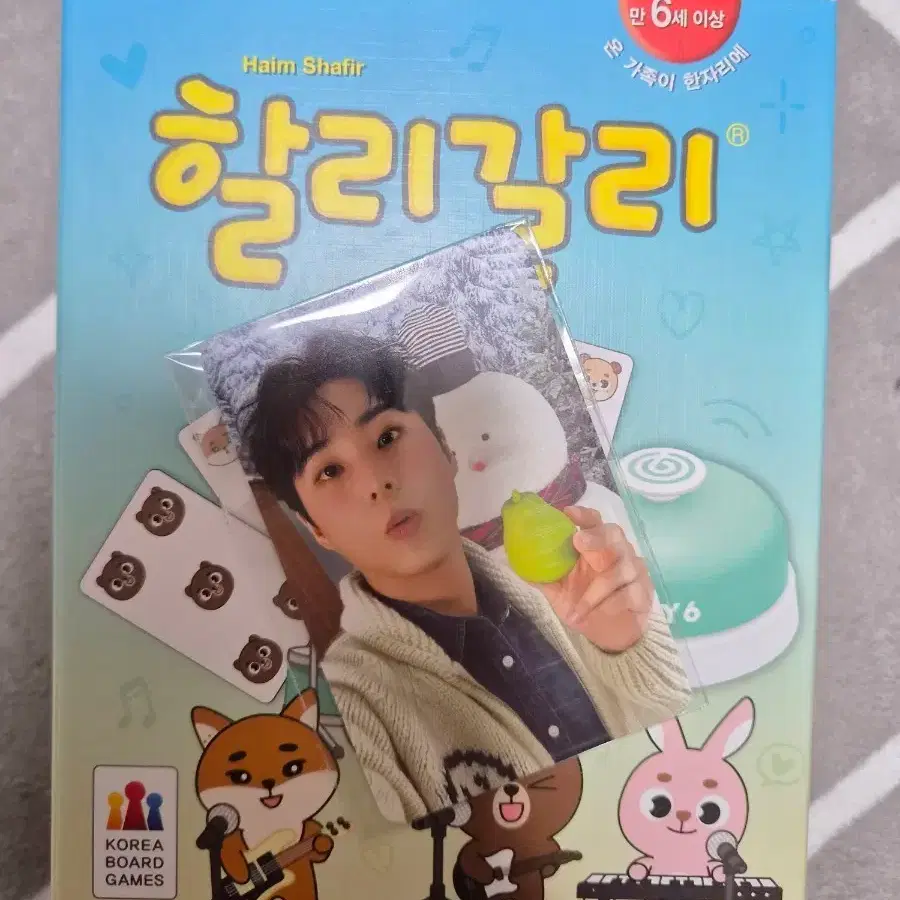 데이식스 영케이 할리갈리 포카