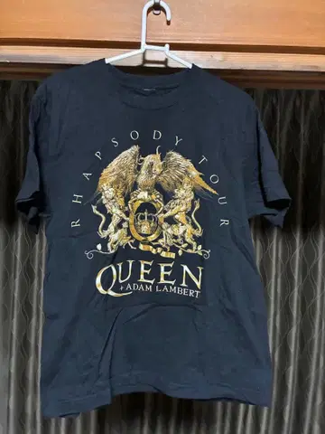 QUEEN + ADAM LAMBERT 2024 투어 티셔츠 M
