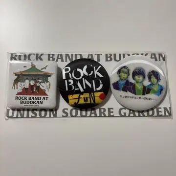 유니존 캔뱃지 ROCK BAND AT BUDOUKAN