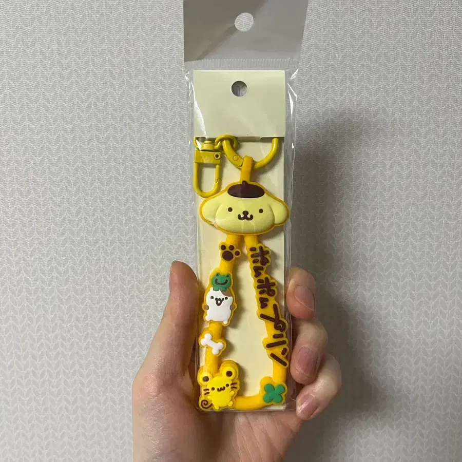 산리오 키티 아일랜드 폼폼푸린 러버스트랩
