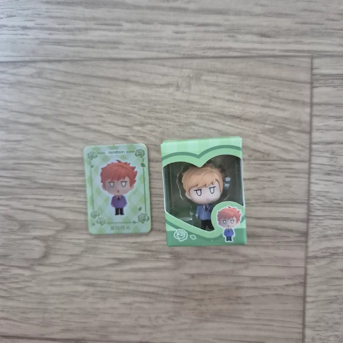 오란고교사교클럽 쌀알 피규어
