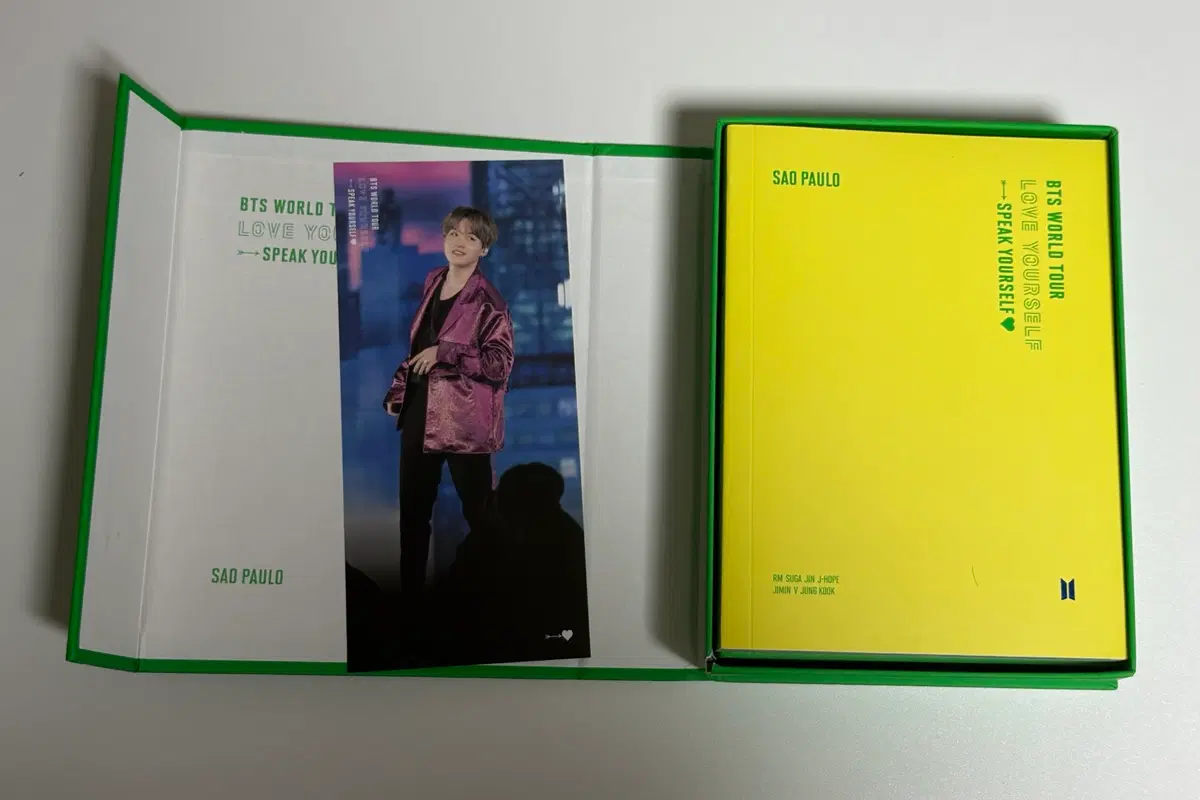 방탄소년단 상파울로 DVD 북마크 슈가