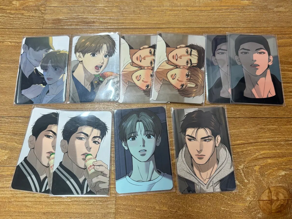징크스 포토카드 10장