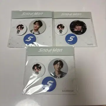 Snow Man 1st POP UP 와타나베 쇼타 캔뱃지 세트
