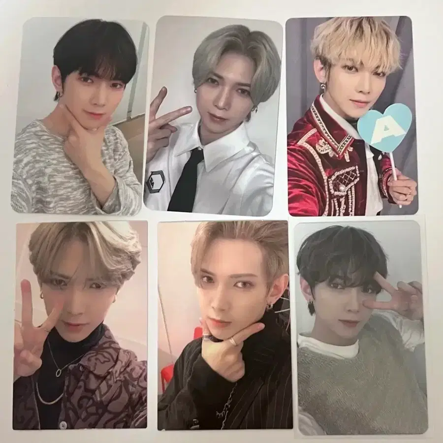 에이티즈 여상 포카 일괄 포토카드