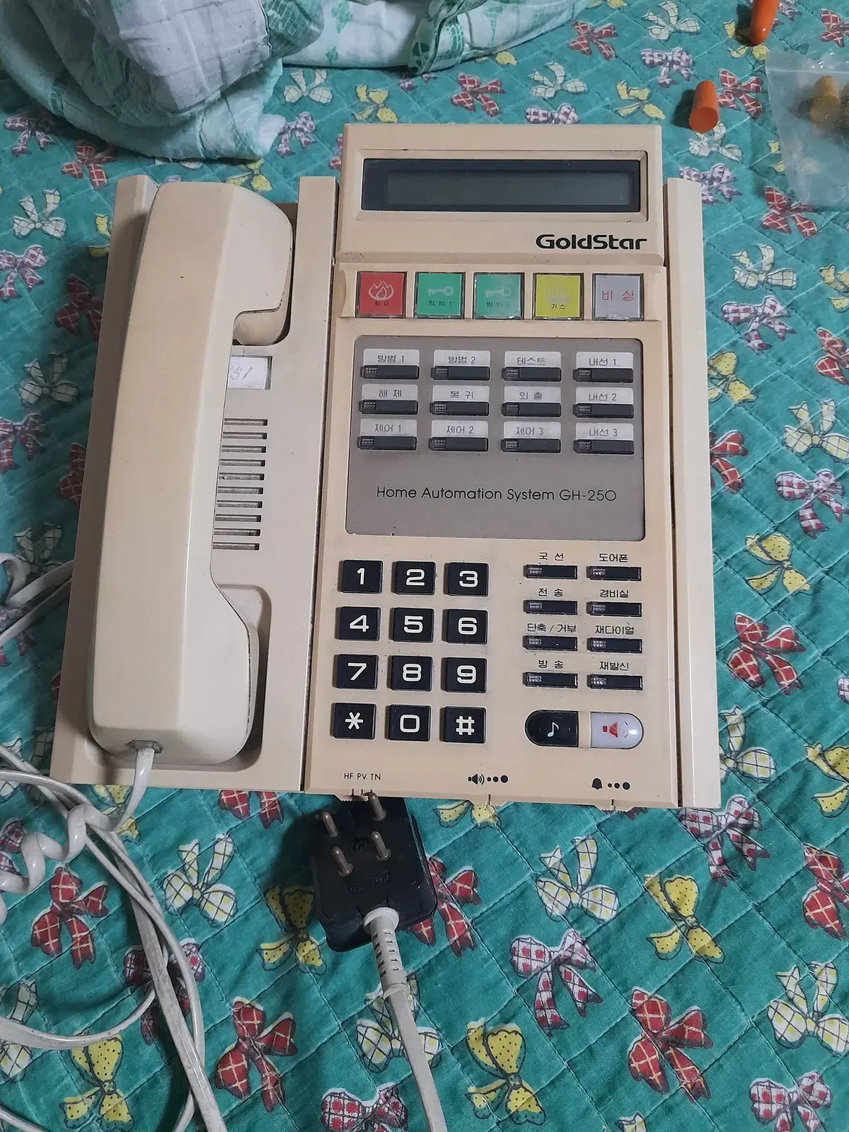 금성사 골드스타 버튼식전화기/키폰 GH-250