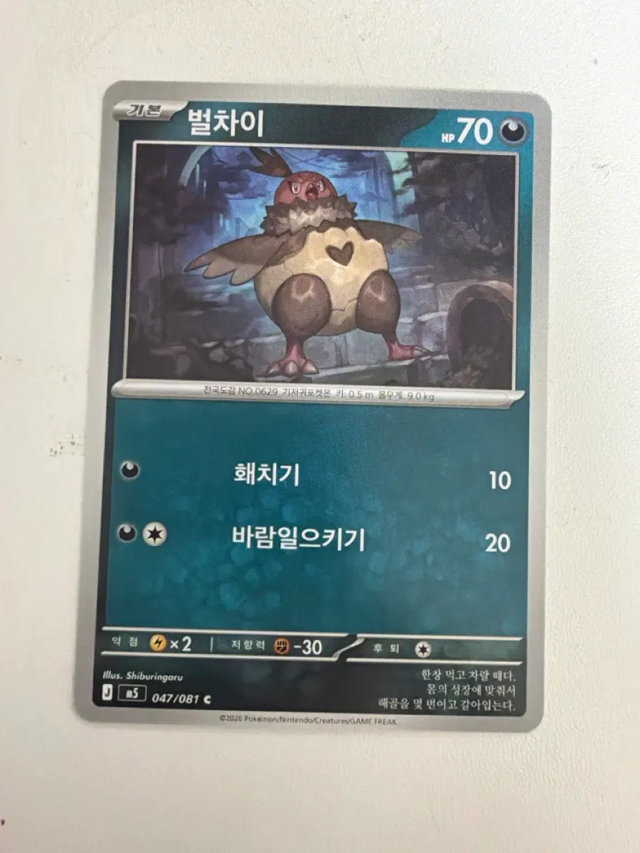 포켓몬카드 어비스아이 벌차이