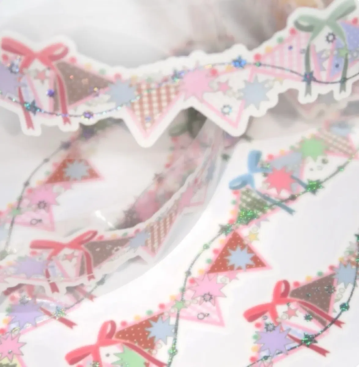 [데코네버다이] Merry starry garland 다이컷 띵