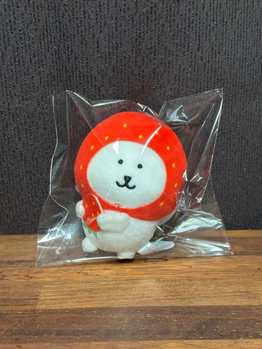 나가노 시리즈 먹어볼까 딸기 농담곰 담곰이 키링