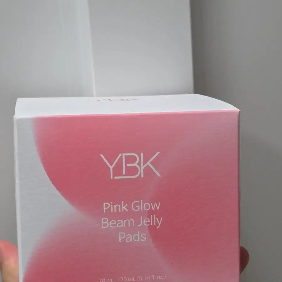새상품) YBK 핑크 글로우 빔 젤리 패드