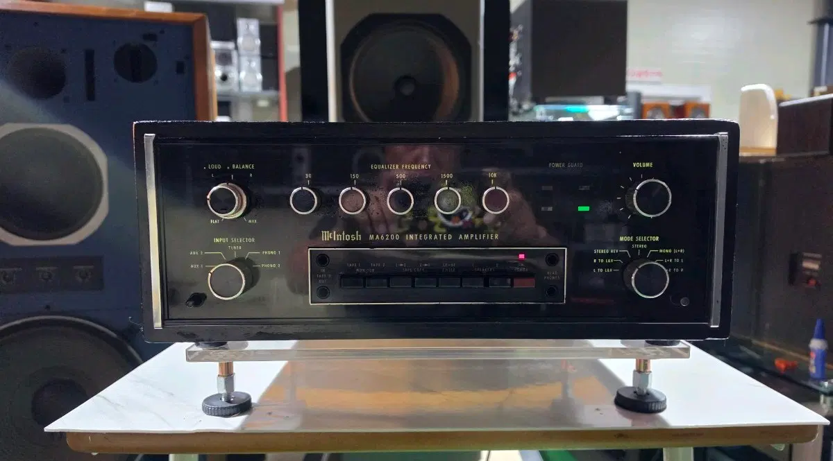 매킨토시(McIntosh) MA6200 인티앰프 우드케이스