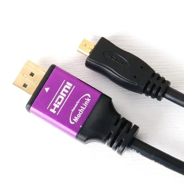 소형가전 Micro HDMI 1.4 to HDMI 케이블 1.2m