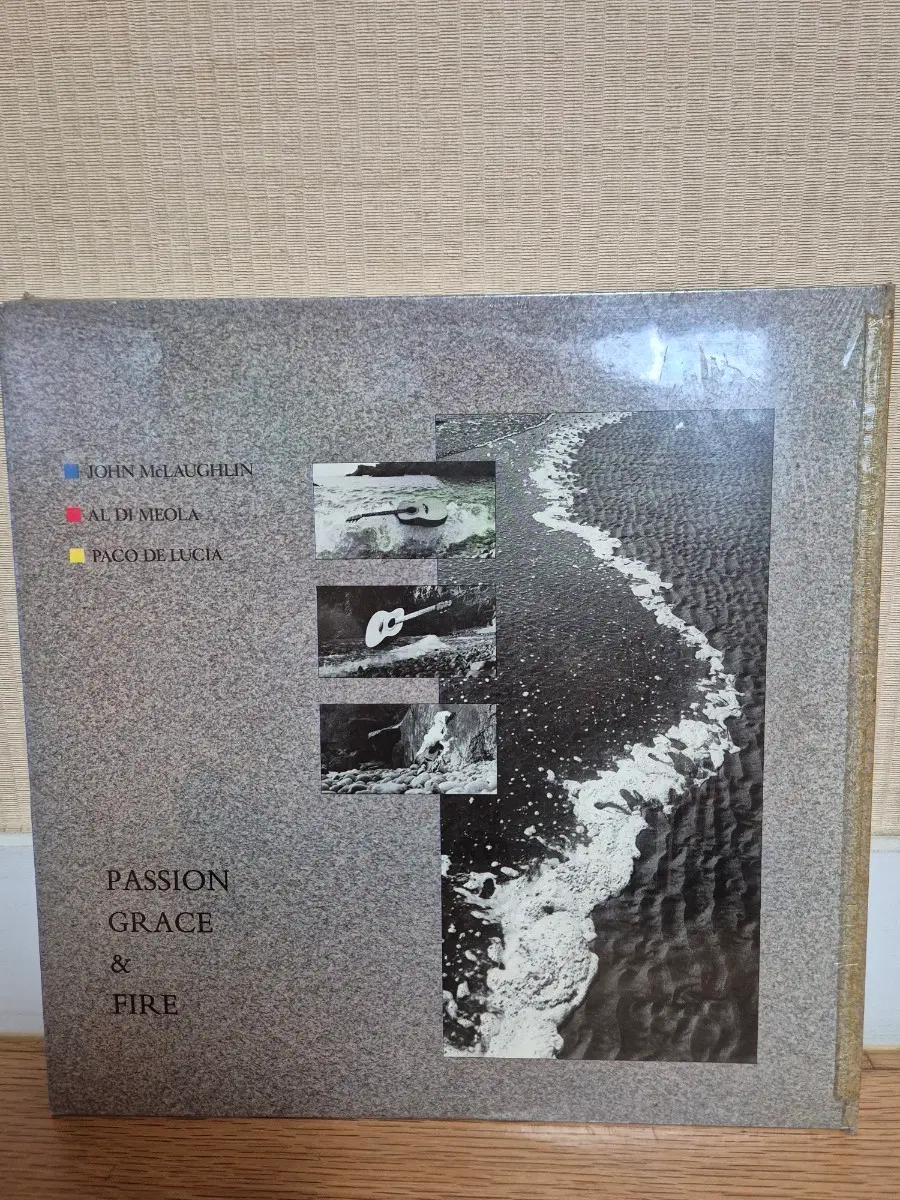 존 맥러플린 알 디 미올라 파코 데 루시아 Passion Grace & Fire 오리지날 LP