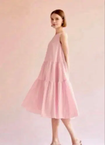 폭시 티어드 원피스 Nantucket Dress