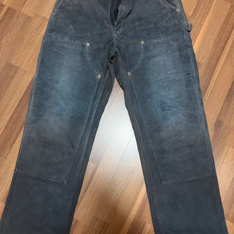 칼하트 더블니 b01 blk 34x32