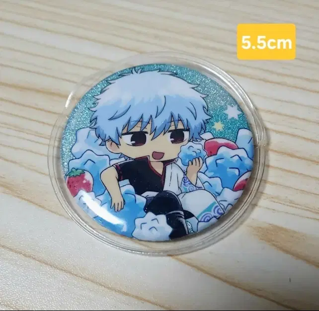 은혼 사카타 긴토키 5.5cm 뱃지