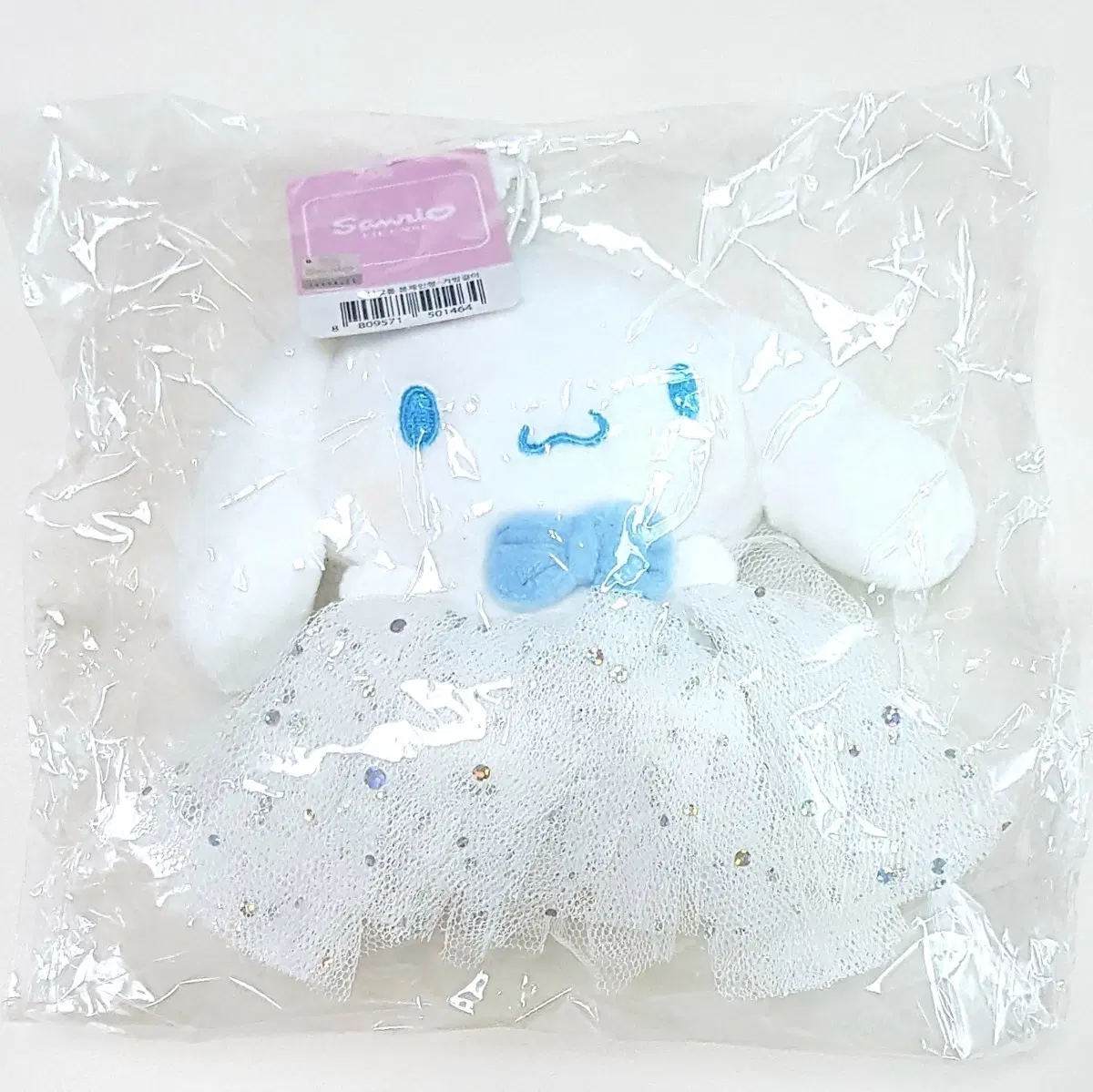 산리오 시나모롤 인형 새하얀 드레스