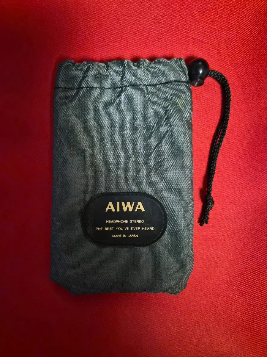 AIWA 아이와 워크맨 빈티지 순정파우치