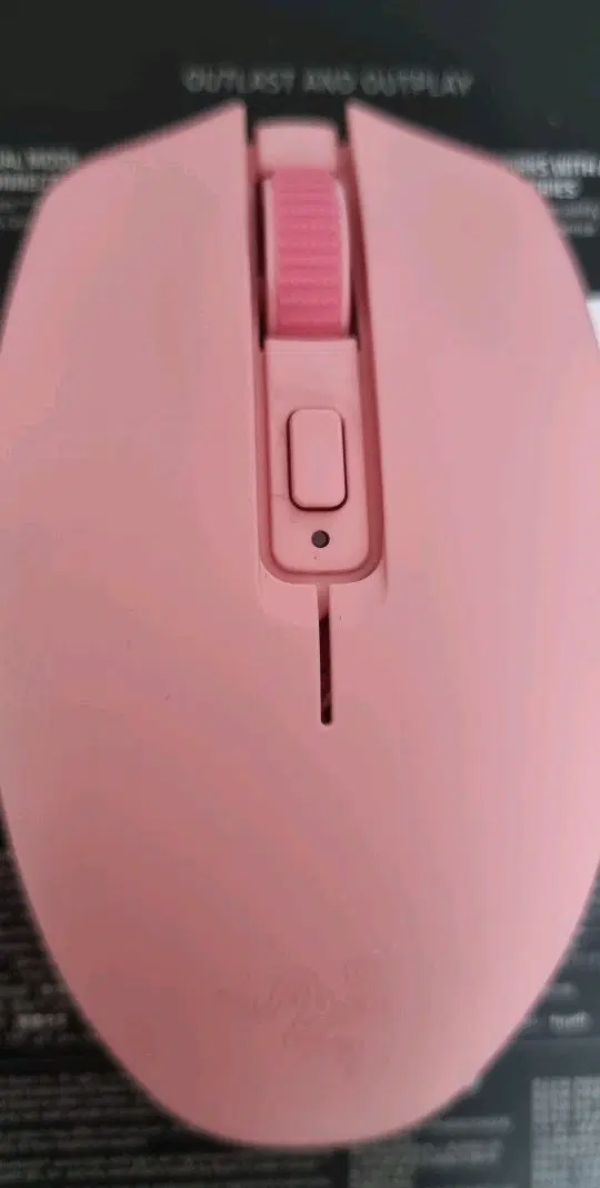 레이저 오로치 V2 플러스 무선 마우스 쿼츠 핑크 블루투스