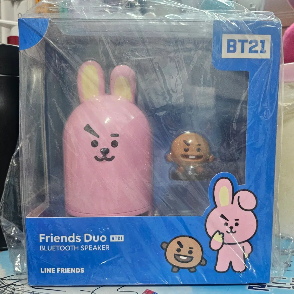 BT21 프렌즈 듀오 블루투스 스피커 쿠키