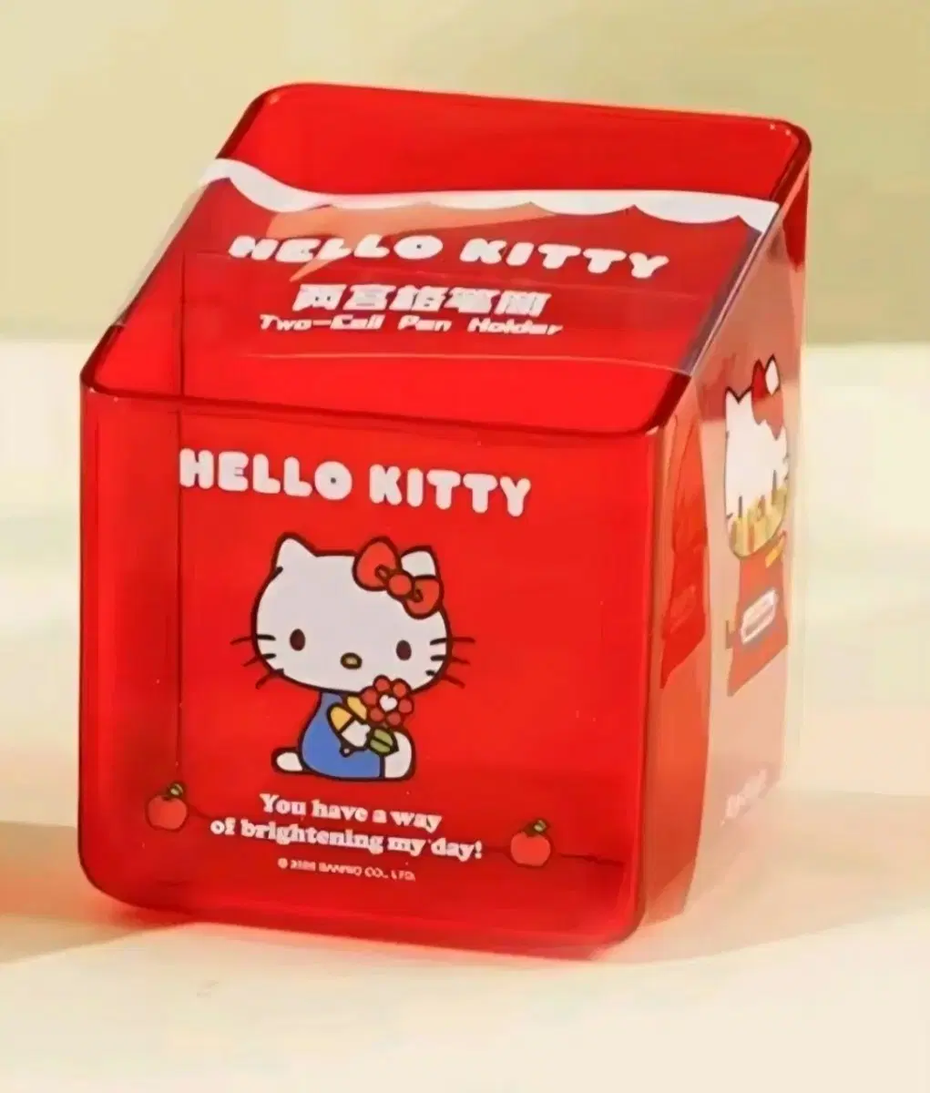 헬로키티 연필꽂이 브러쉬 꽂이
