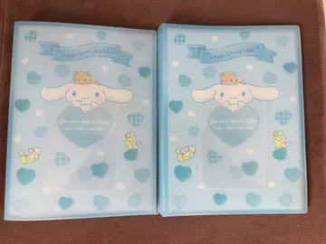 산리오 시나모롤 시나몬 트레이딩 카드용 앨범 2권 세트