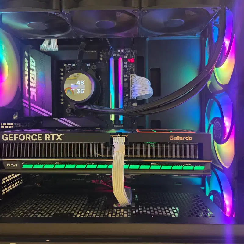 9800x3d, x870, cl30 32gb, p41 1tb, 5080 초고사양 본체