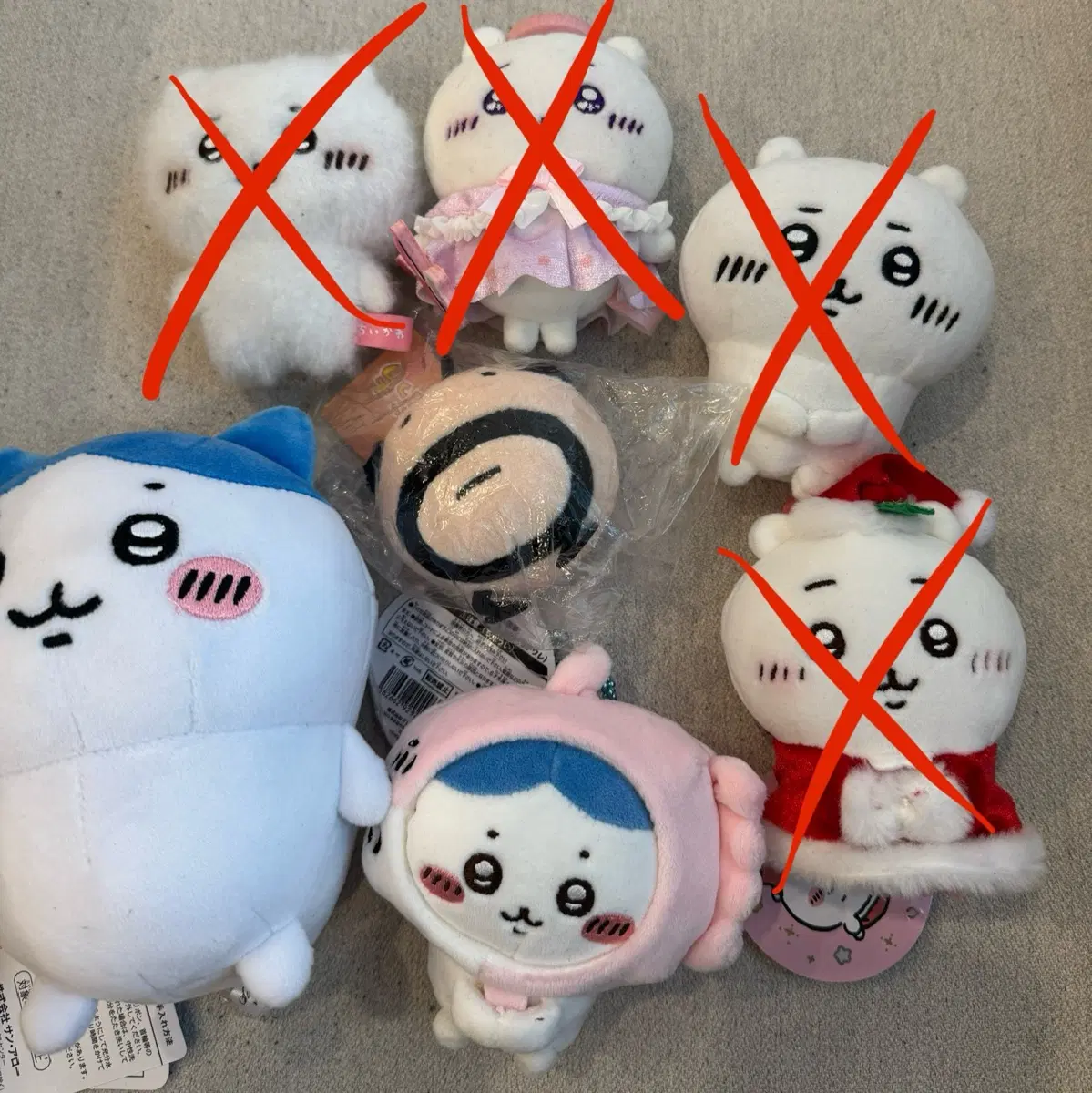 인형 개당 9000원 치이카와 하치와레