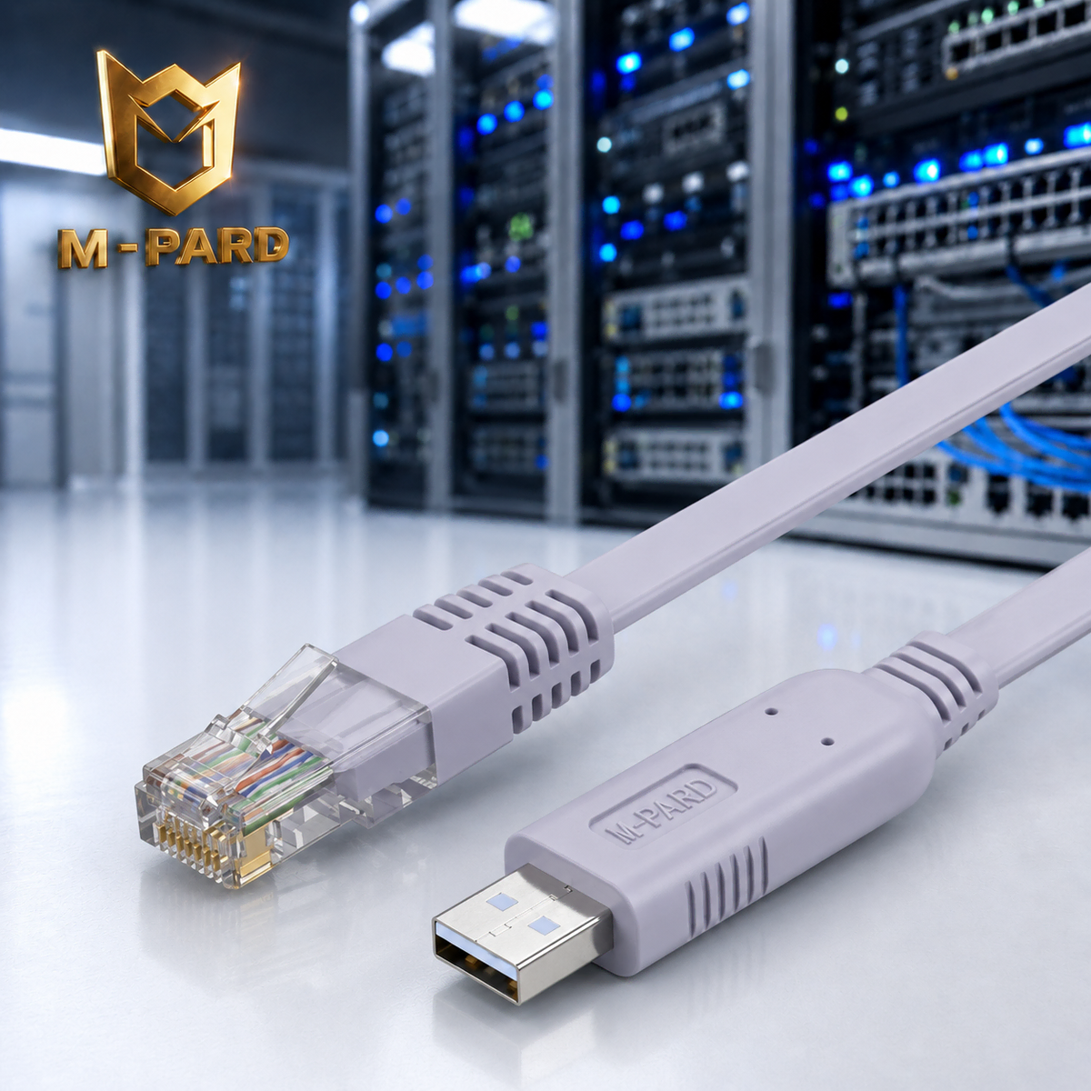 딜러가격(새상품)프리미엄 브랜드 정품 USB2.0 to RS232(RJ-45) 시리얼 컨버터 1.8M