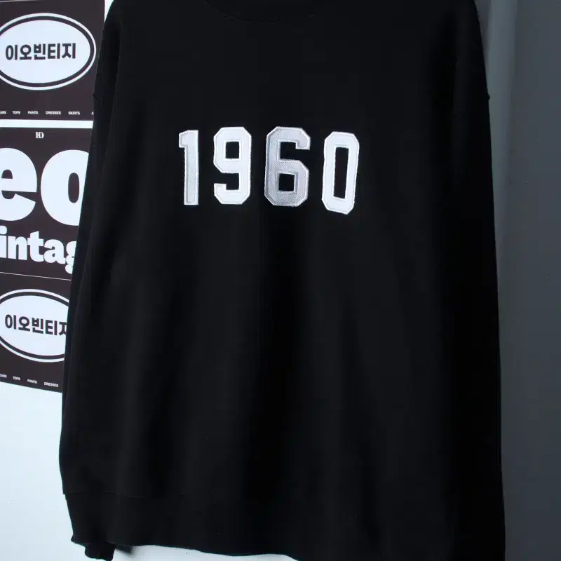 (L-XL) 유니폼브릿지 맨투맨 티셔츠 블랙 헤비 아메카지-H37181