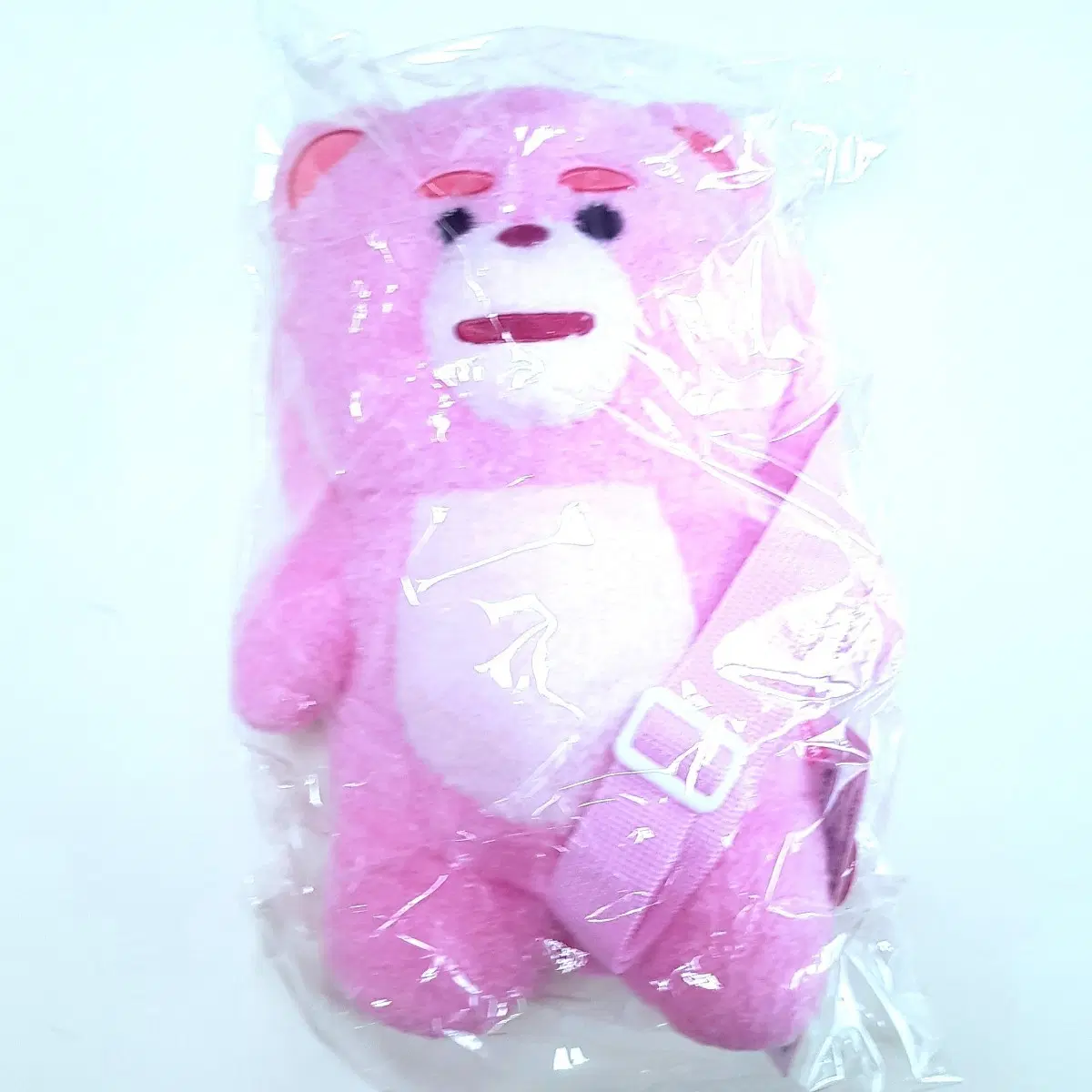 벨리곰 인형 핑크색 힙색 가방 새제품