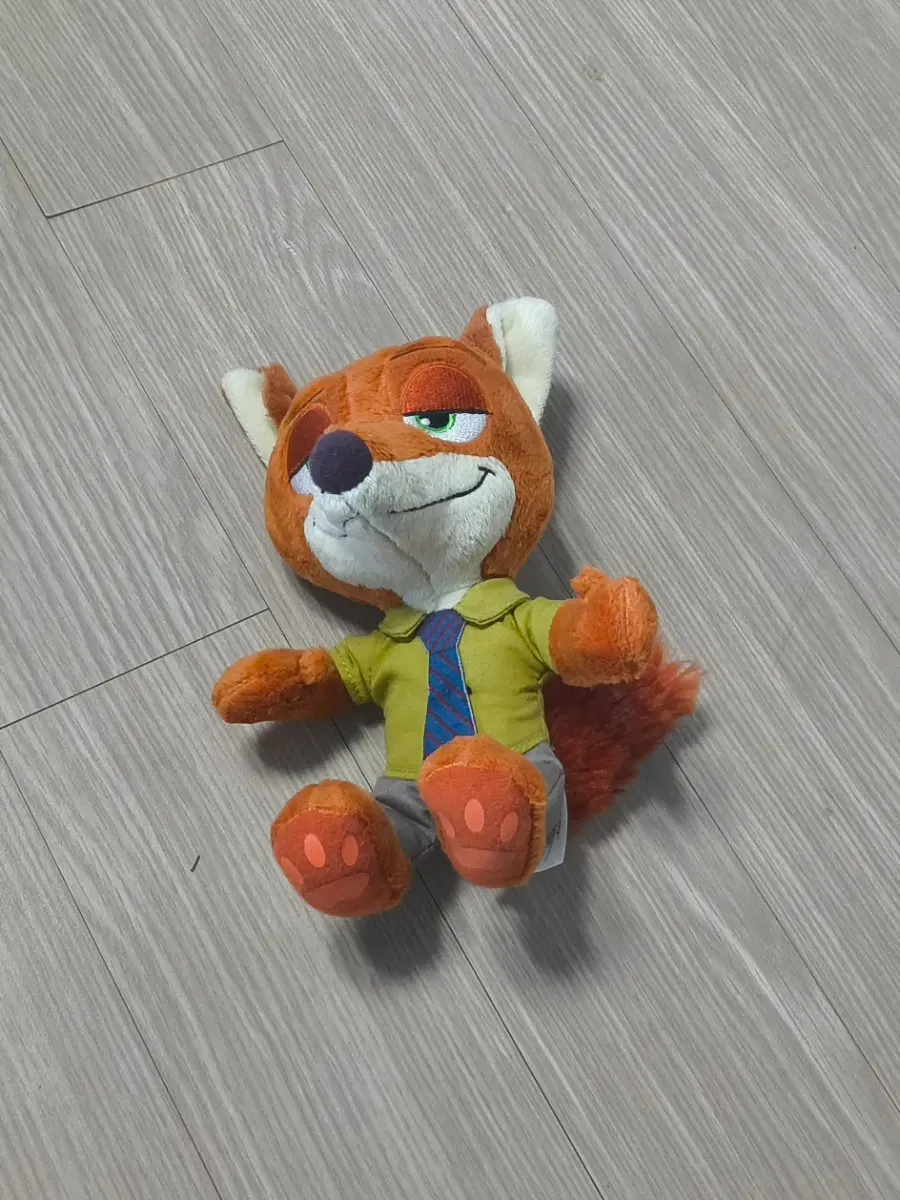 주토피아 닉 와일드 봉제인형